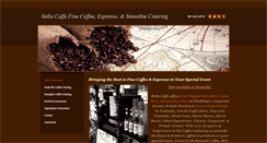 Desktop Screenshot of bellacaffecatering.com